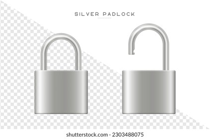 Illustration Of Metal Chain And Lock Royalty Free SVG, Cliparts