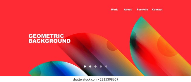Metallic shiny fluid colors with geometric elements. Geometric abstract background for Wallpaper, Banner, Background, Card, Book Illustration, landing page