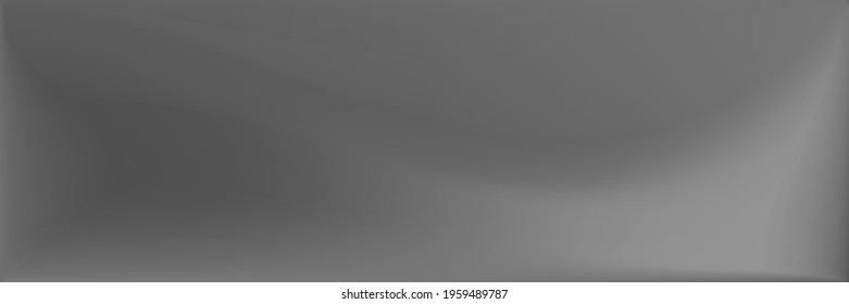 Metallic  Silver Trendy Background. Black and white Wavy Gradient Mesh. Grey Gray Wavy Gradient Mesh. Water Blurred Texture Illustration. Natural Alluminium Horizontal Lines Backdrop.