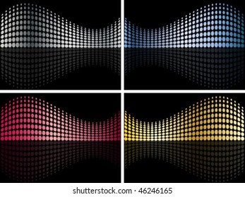 metallic sound wave