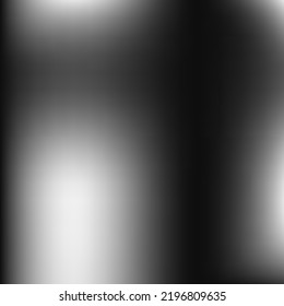 Metallischer, dunkler, minimaler unscharfer Vektorhintergrund. Silberflüssiges schwarzes VektorgrafikMesh. Modern-farbiges, monochromes Aquarellbild. Digitaler, grau-weißer Hintergrund aus Aluminium.