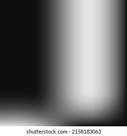 Metallic Vector Minimal Monochrome Smooth Surface. Grey Silver Liquid Black Blurry Wallpaper. Watercolor Trendy Dark Minimal Gradient Mesh. Empty Aluminium Digital Smooth Gradient Background.