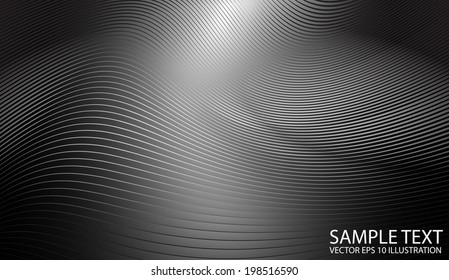 Metallic vector shiny background  illustration - Vector silver background shiny line template
