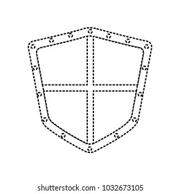 Metallic warrior shield