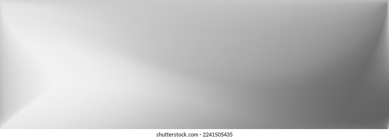 Metallisches Wasser - Modern Design Hintergrund. Monochromatische Wavy Gradient Mesh. Grau unscharfe Texturgrafik. Allaluminium, lebhafter Bürohintergrund. Naturgrauer Wavy Gradient Mesh.