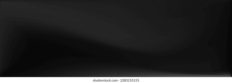 Metallisches Wavy-Gradient-Mesh. grauer einfarbiger Bürohintergrund. Lebhaftes natürliches Wavy Gradient Mesh. Alluminium, schwarz-weißer, horizontaler Zeilenhintergrund. Blank unscharfe Texturillustration.