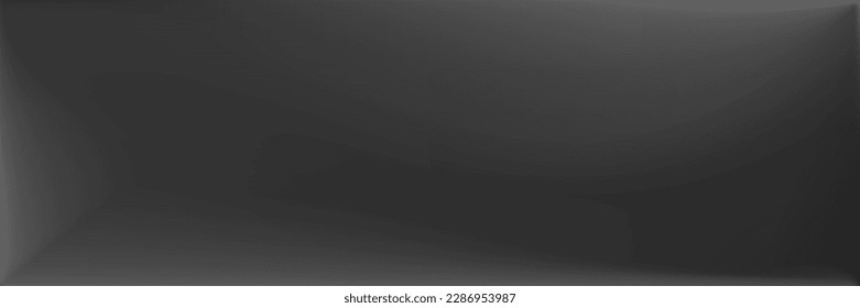 Malla de gradiente ondulado metálico. Malla de degradado ondulada ondulada monocromática. Fondo Natural Gris De Moda. Ilustración de superficie lisa plateada. Fondo de diseño moderno de aluminio en blanco.