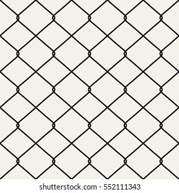 Metallic wired Fence seamless pattern