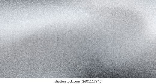 metallic-textured abstract background with a smooth gradient of silver, gray, and white tones, creating a brushed or frosted effect.