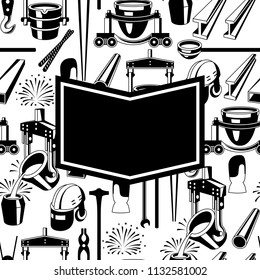Metallurgical background design. Industrial items and equipment.