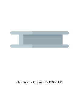 Metallurgy bar product icon. Flat illustration of Metallurgy bar product vector icon isolated on white background