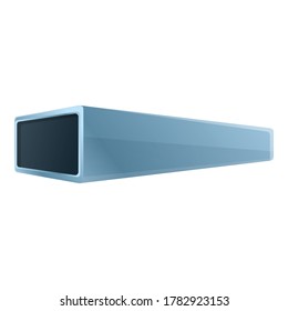 Metallurgy metal bar icon. Cartoon of metallurgy metal bar vector icon for web design isolated on white background