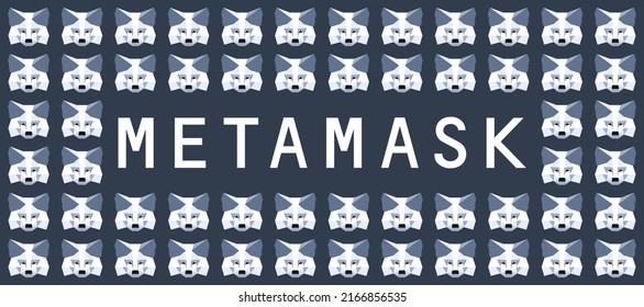 Metamask Crypto exchange vector illustration banner and background 