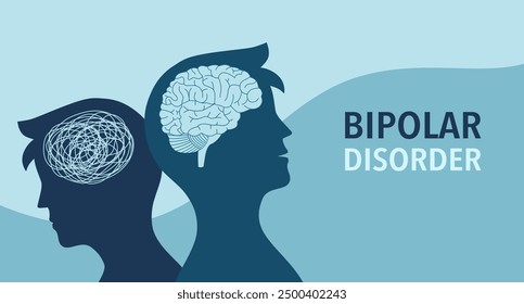 Metaphor bipolar disorder mind mental. Psychology. Split personality. Mood disorder. Mental health. Psychiatry