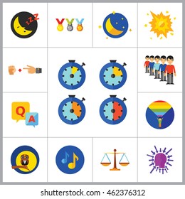 Metaphors Icon Set