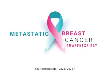 Metastatic breast cancer awareness day. background, banner, card, poster, template. Vector illustration