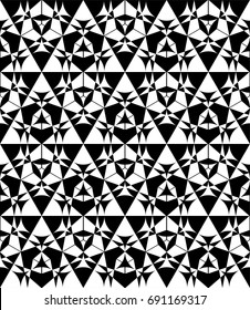 Metatron circle seamless pattern