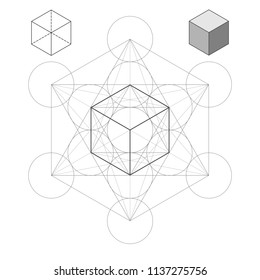 Metatron Cube  the Cube