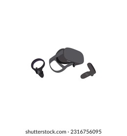 Metaverse color line vector set with VR, Virtual reality, Game, Futuristic Cyber and metaverse concept more, 3D visualization technology  vector