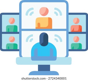 Conjunto de iconos de metaverso para mundo virtual, avatares digitales, Web 3, cadena de bloques, Tecnología de realidad virtual y futuro diseño de interacción en línea
