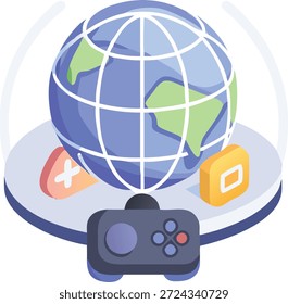 Conjunto de iconos de metaverso para mundo virtual, avatares digitales, Web 3, cadena de bloques, Tecnología de realidad virtual y futuro diseño de interacción en línea