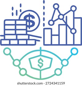 Ícones de Metaverso Definidos para Mundo Virtual, Avatares Digitais, Web3, Blockchain, Tecnologia VR AR e Futuro Design de Interação Online