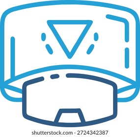 Metaverse Icons Set für virtuelle Welt, digitale Avatare, Web3, Blockchain, VR AR-Technologie und zukünftiges Online-Interaktionsdesign