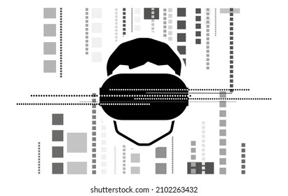 metaverse technology with augmented reality and virtual reality on social media platform
