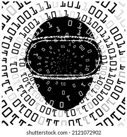 tecnología metaversa con realidad aumentada y realidad virtual en plataforma de medios sociales