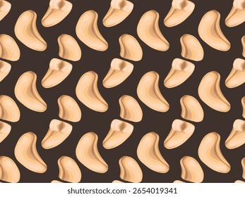 mete nut baked kacang roasted nature cartoon business harvest icon flat vegan cashew detail mede raw