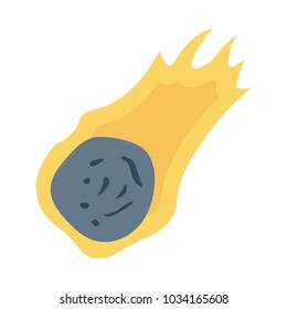 meteor fireball flame 