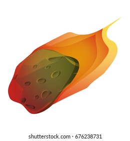 Meteor Galaxy isolated