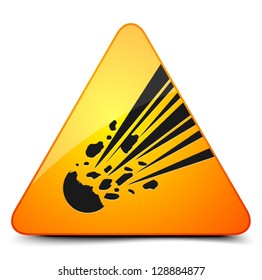 Meteor Hazard Sign