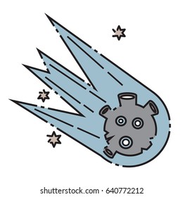 meteor icon color