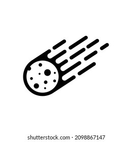 Meteor icon design template vector isolated illustration