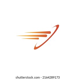 Meteor icon logo design illustration template vector