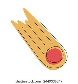 Meteor icon logo design illustration template vector
