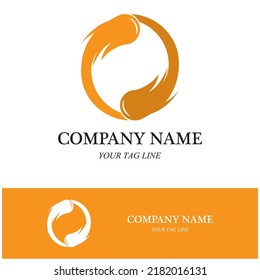 meteor logo and symbol vector icon illustration template
