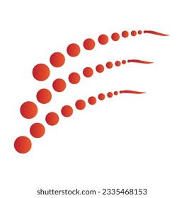 meteor logo vector illustration symbol design
