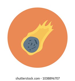 meteor space fire 