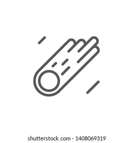 Meteorite icon - Vector. Spage concept vector illustration.