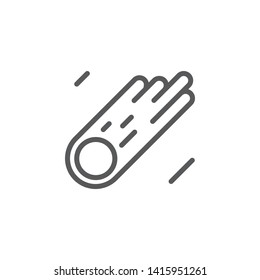 Meteorite icon - Vector. Spage concept vector illustration.