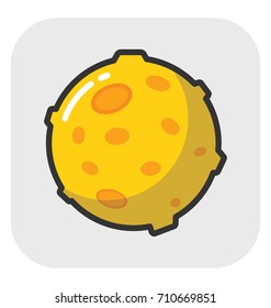Meteorite Vector Icon