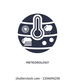 meteorology icon. Simple element illustration from meteorology concept. meteorology editable symbol design on white background. Can be use for web and mobile.