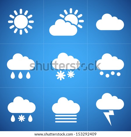 Meteorology icons