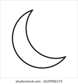 Meteorology stock icon outline vector