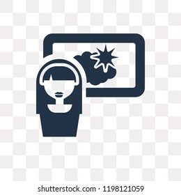Meteorology vector icon isolated on transparent background, Meteorology transparency concept can be used web and mobile