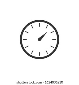 Meter gauge vector icon measure