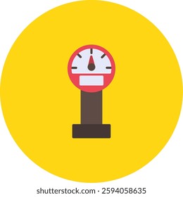 Meter Icon Symbol Art Sign