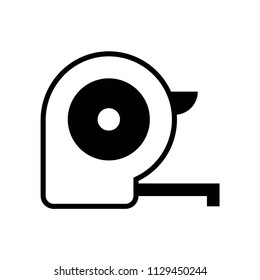 Meter icon vector icon. Simple element illustration. Meter symbol design. Can be used for web and mobile.